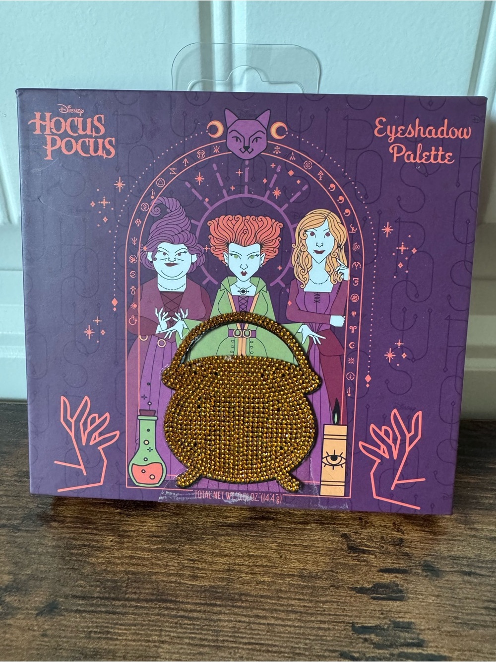 Disney Hocus Pocus Eyeshadow Palette 12 Shades Rhinestone Cauldron NEW Sealed